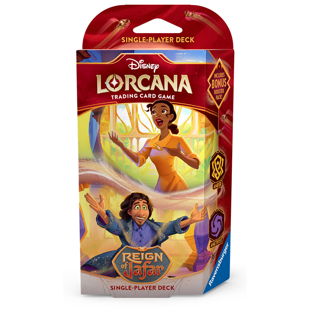 Disney Lorcana - Reign of Jafar Starter Deck - Amber & Amethyst