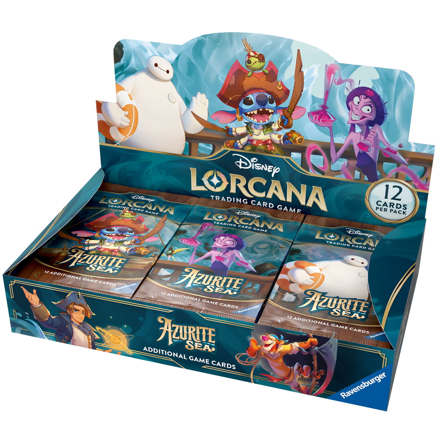 Disney Lorcana Azurite Sea - Booster Box