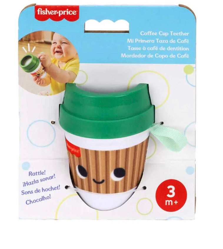 Fisher Price Mini Me Moments Coffee Cup Teether