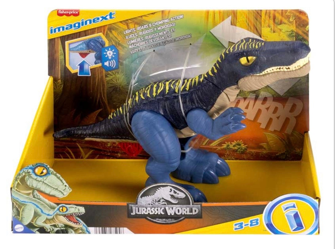 Fisher Price Imaginext Jurassic World Growl & Glow Baryonyx