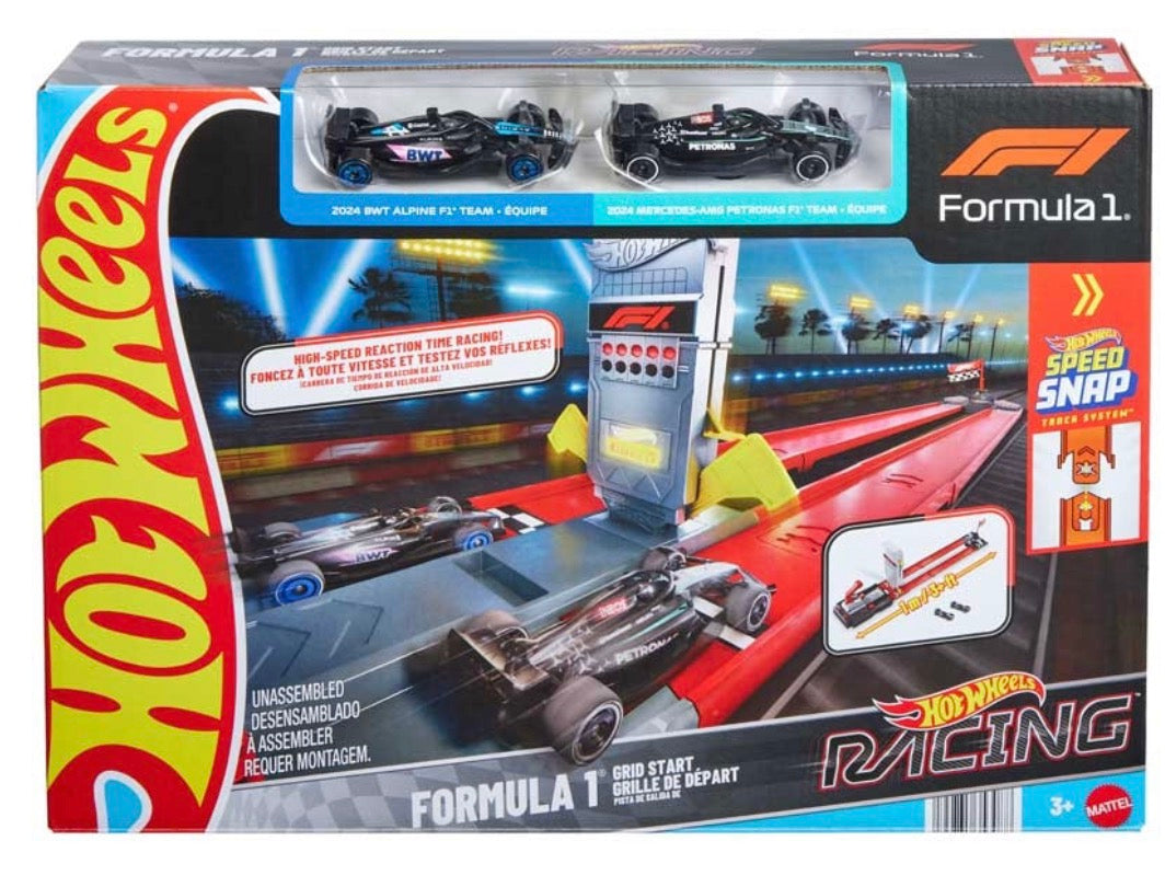 Hot Wheels Racing Formula 1 Grid Start Track Set