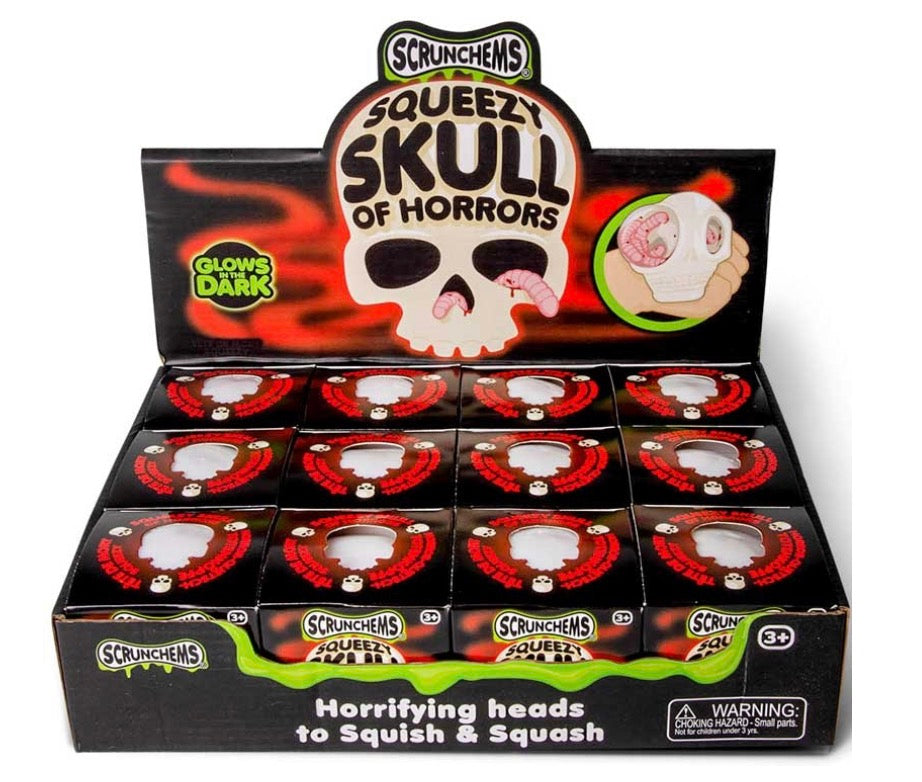 Scrunchems Squeezy Skull of Horrors