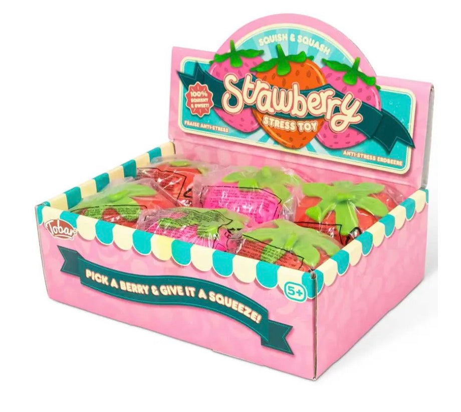 Strawberry Stress Toy Assorted