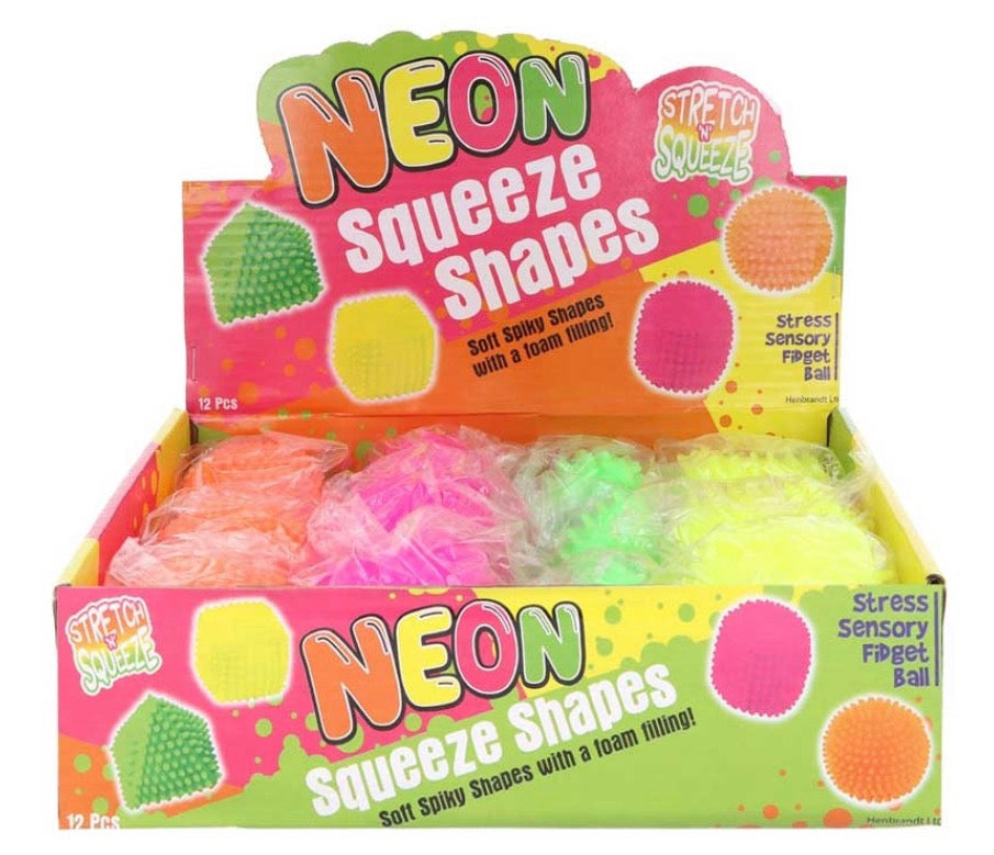 Neon Squeeze Shapes