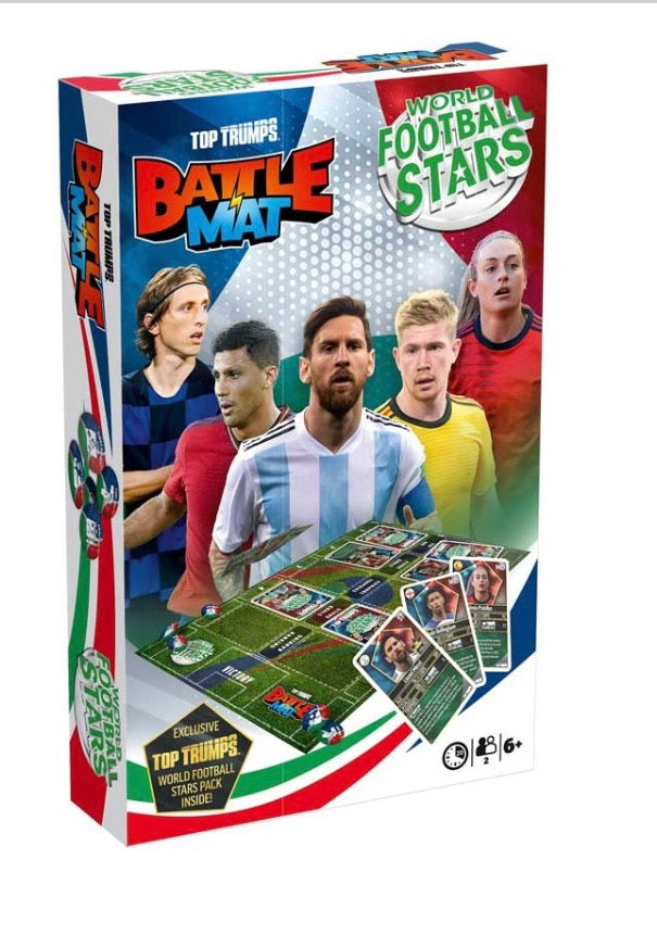 Top Trumps World Football Stars Battle Mat