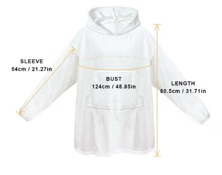 Kids MX Blanket Hoodie