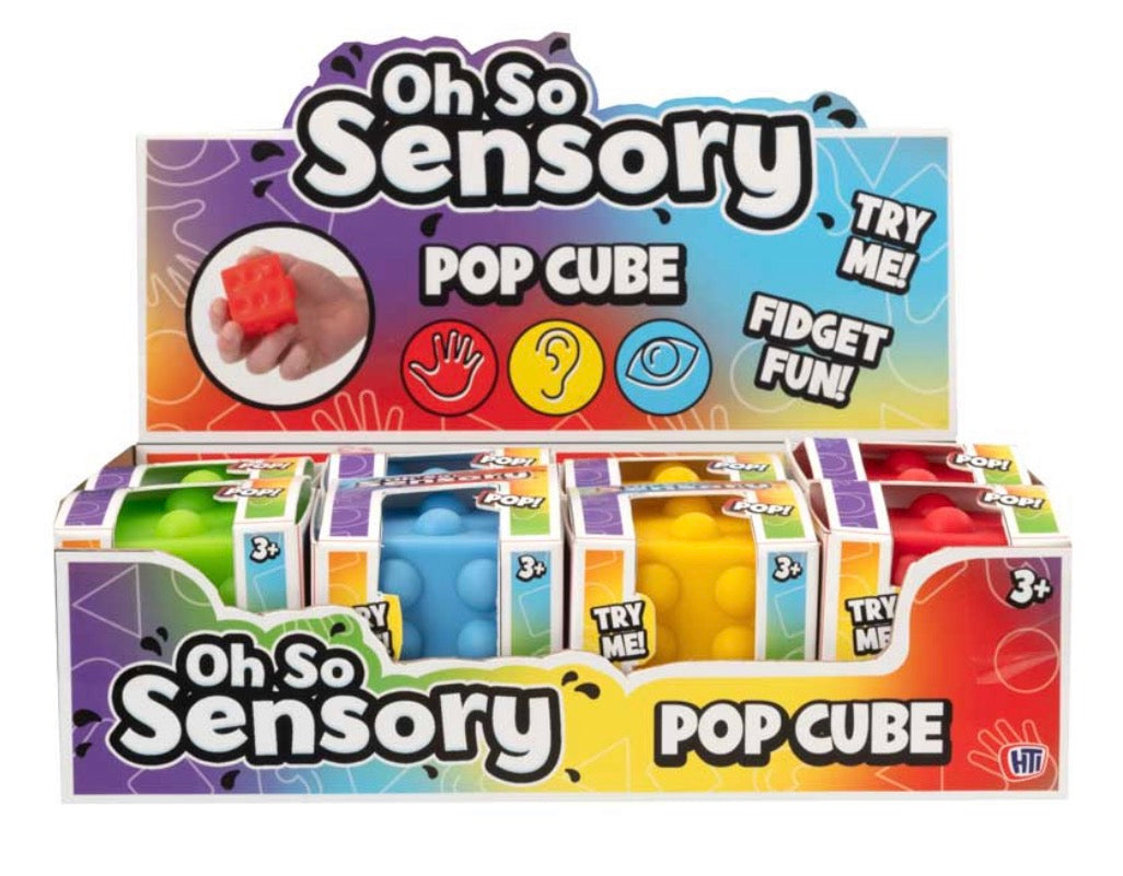 Oh so Sensory Pop Cube