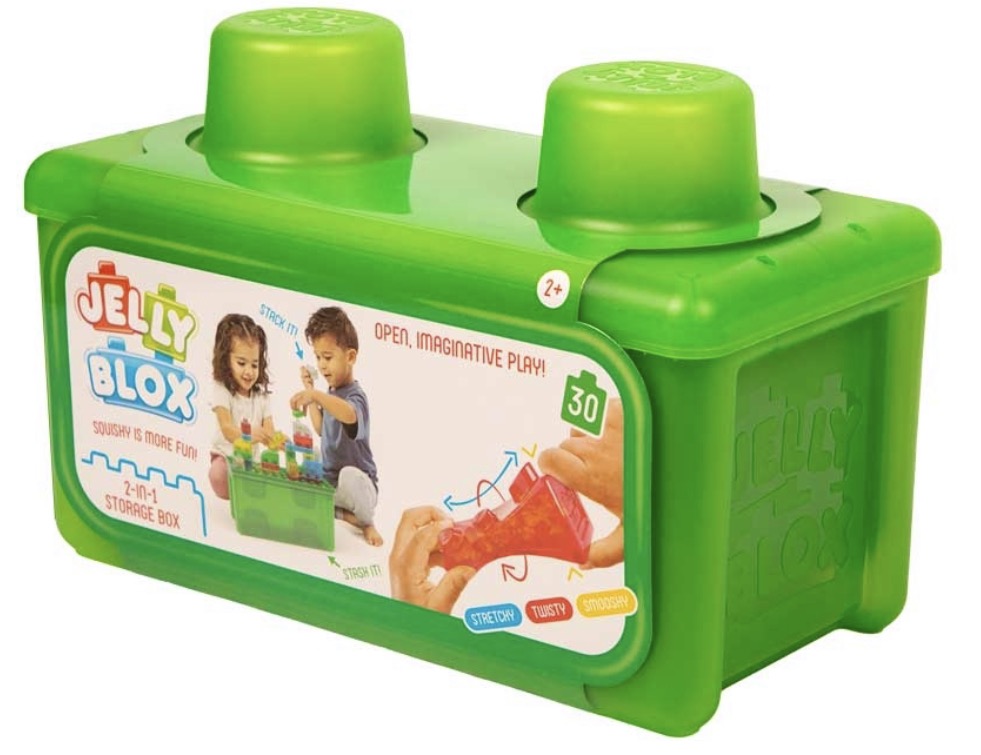 Jelly Blox 24 pieces & storage box