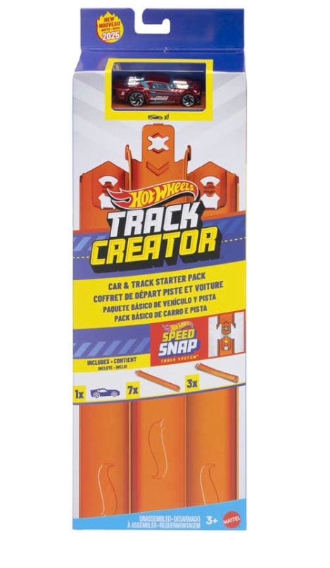 Hot Wheels Track Creator Car & Track Starter Pack