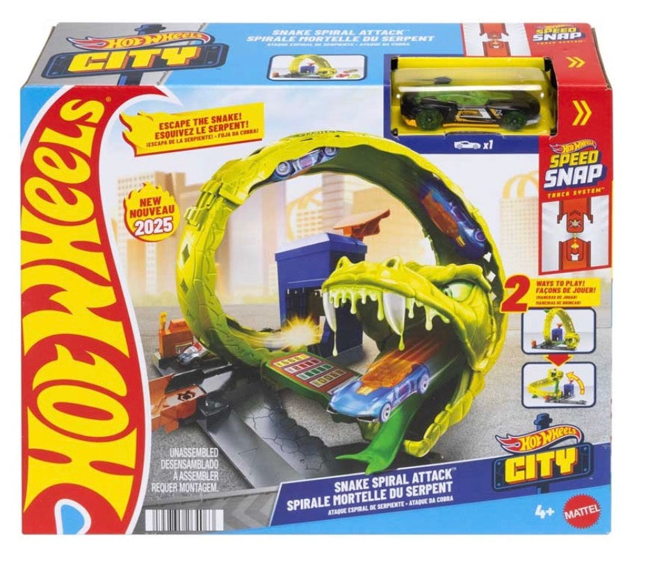Hot Wheels Snake Spiral Attack