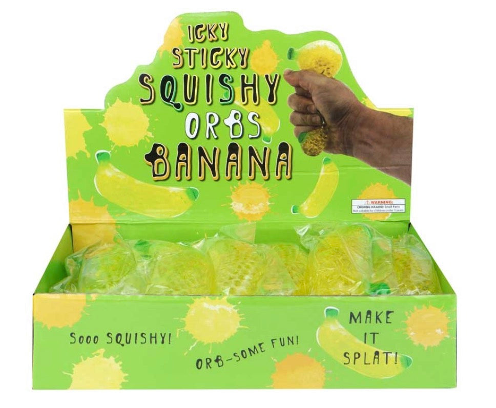 Icky Sticky Squishy Orbs Banana