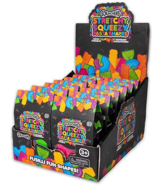 Scrunchems Stretchy Squeezy Pasta Shapes