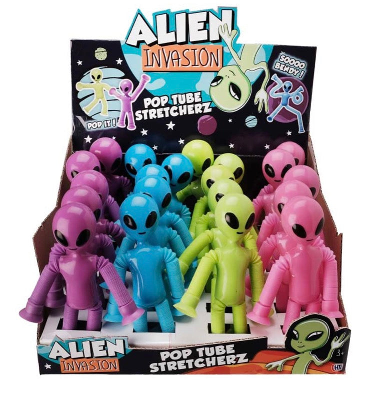 Pop Tube Stretcherz Alien Invasion