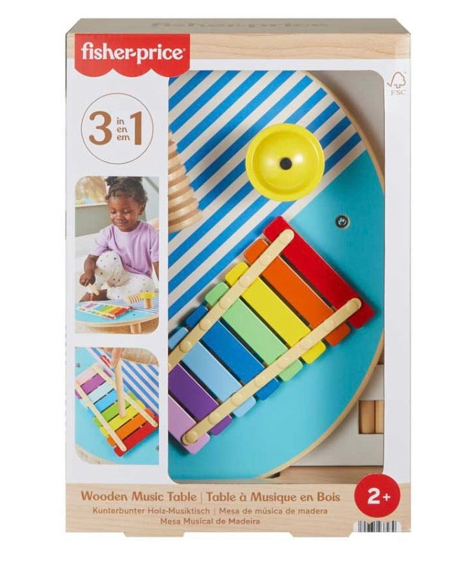 Fisher Price Wooden Music Table