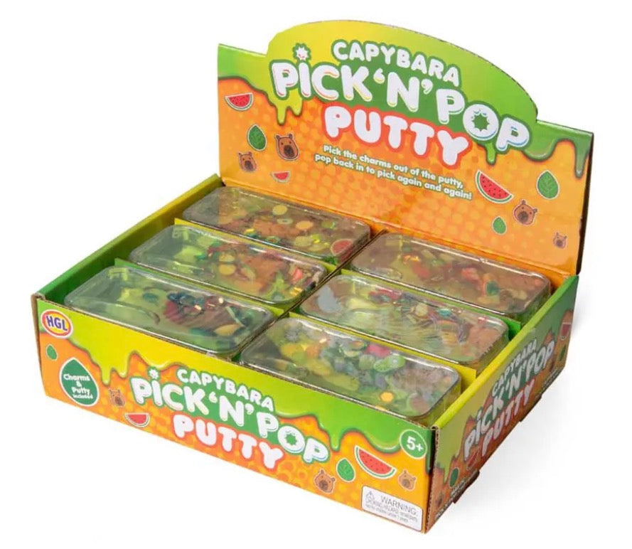 Capybara Pick n Pop Putty