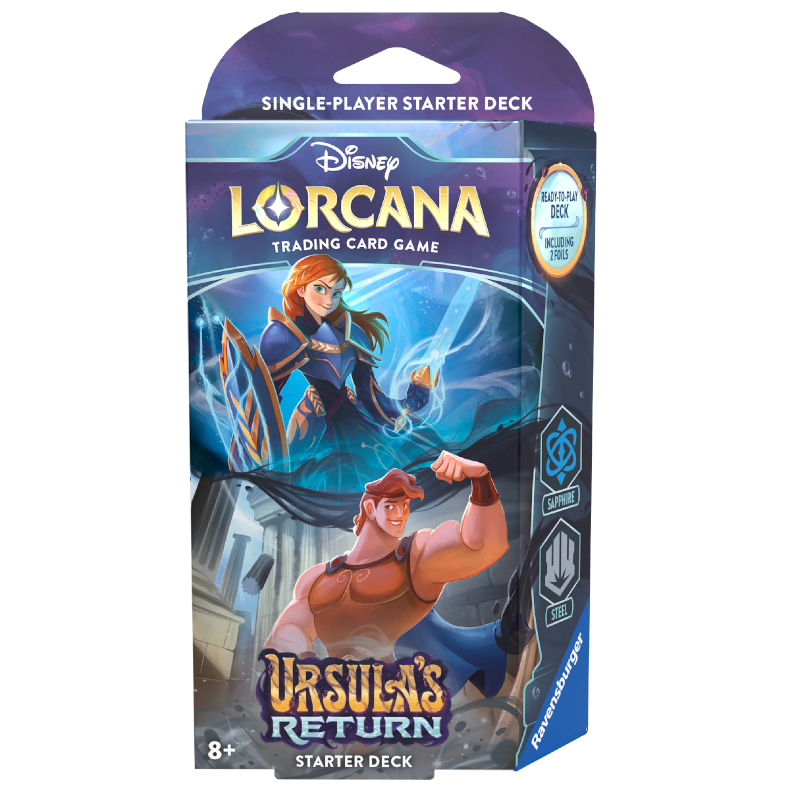 Disney Lorcana Trading Card Game Set 4 - Ursula's Return - Starter Deck