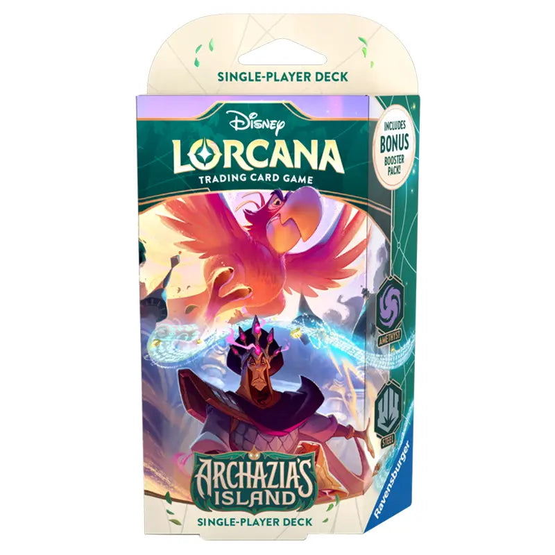 Disney Lorcana - Archazia's Island Starter Deck - Amethyst / Steel