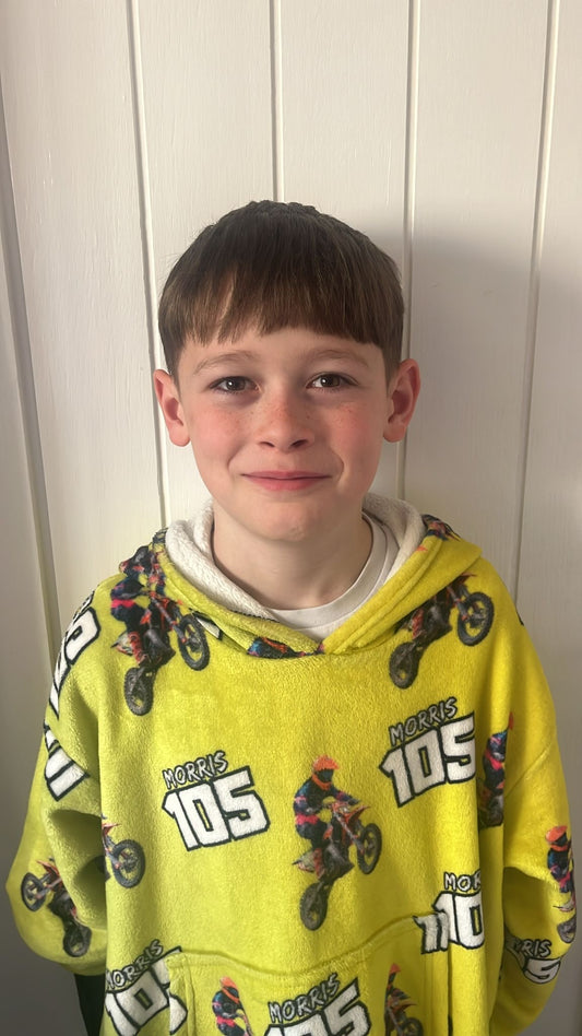 Kids MX Blanket Hoodie