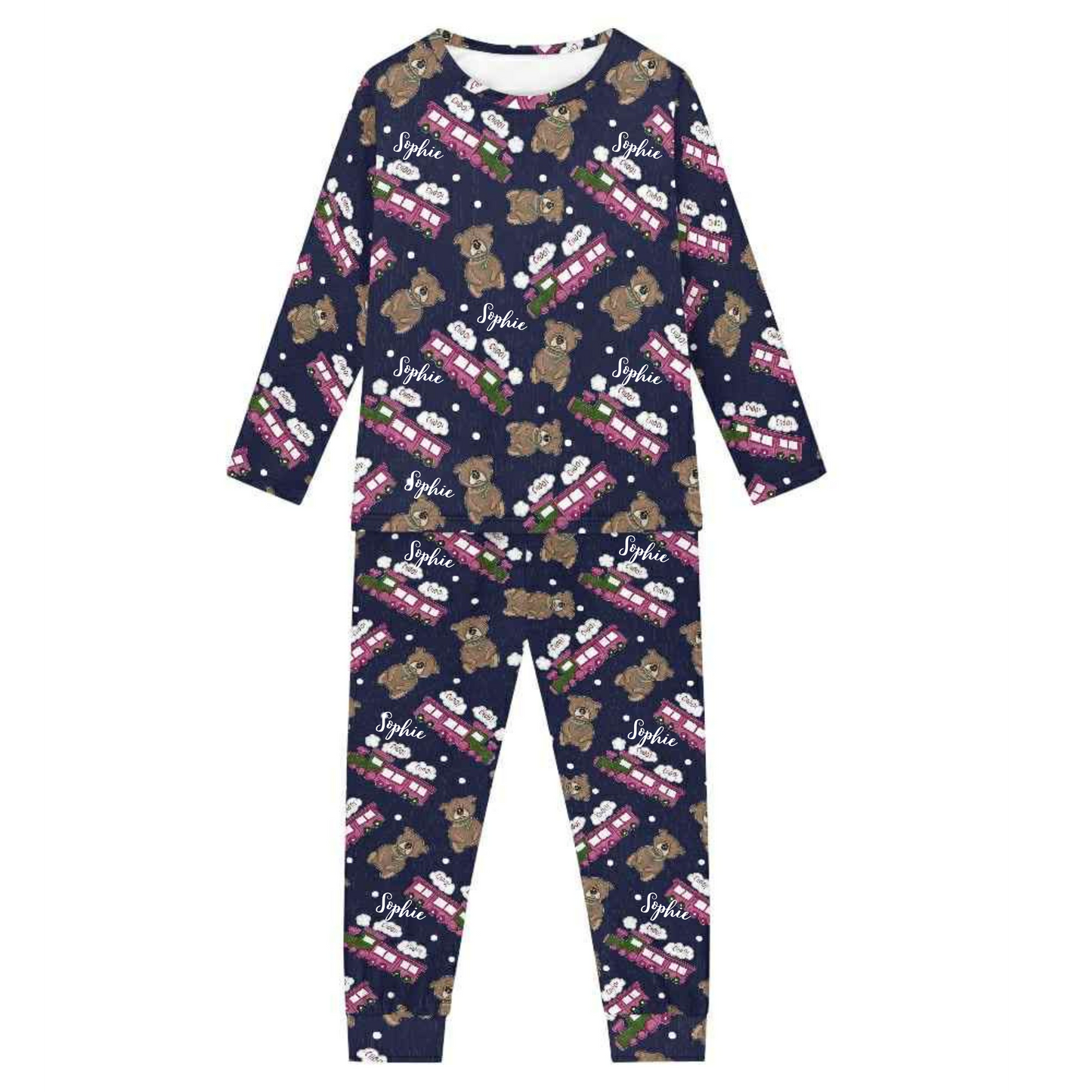 Choo Choo Bear Kids Pyjamas