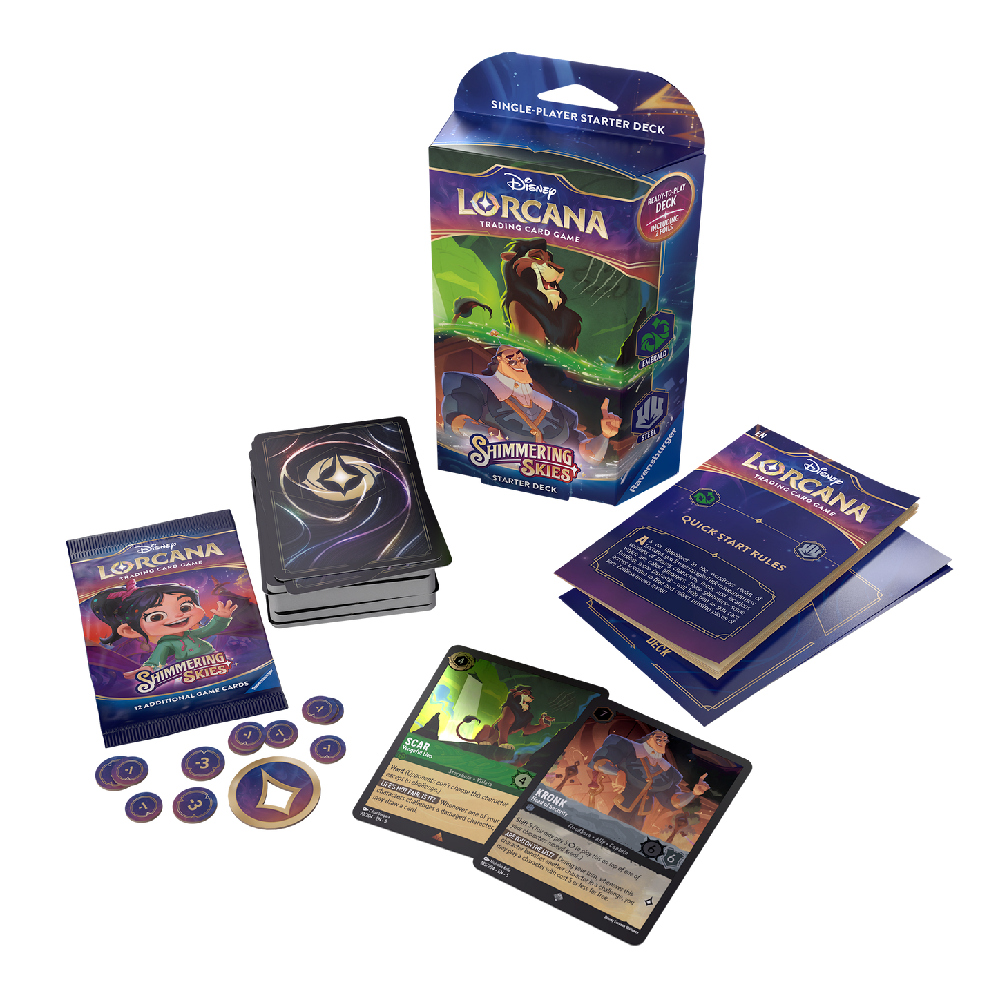 Disney Lorcana - Shimmering Skies Starter Deck - Set 5