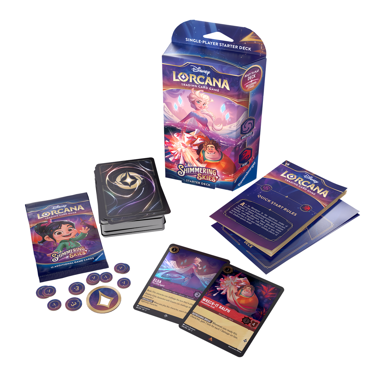 Disney Lorcana - Shimmering Skies Starter Deck - Set 5