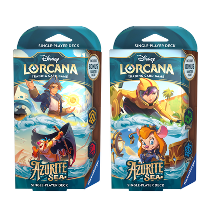 Disney Lorcana Azurite Sea - Starter Deck