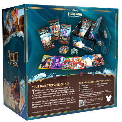 Disney Lorcana Azurite Sea - Illumineer's Trove Set