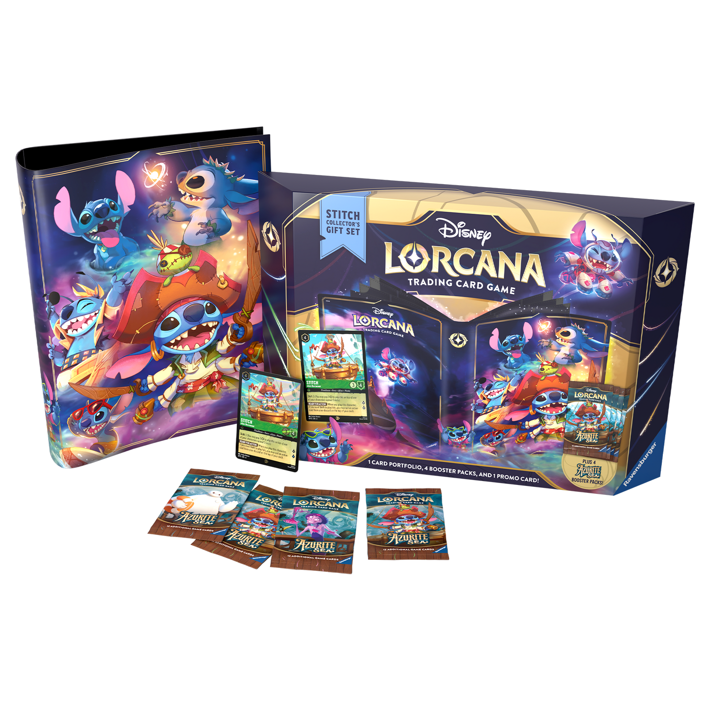 Disney Lorcana Azurite Sea - Stitch Collectors Gift Set