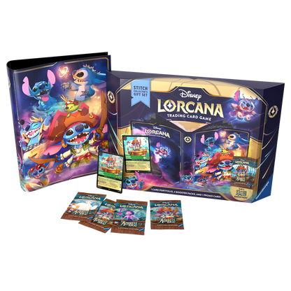 Disney Lorcana Azurite Sea - Stitch Collectors Gift Set