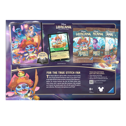 Disney Lorcana Azurite Sea - Stitch Collectors Gift Set
