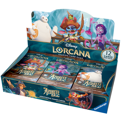Disney Lorcana Azurite Sea - Booster Box