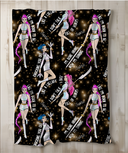 Demon hunters blanket