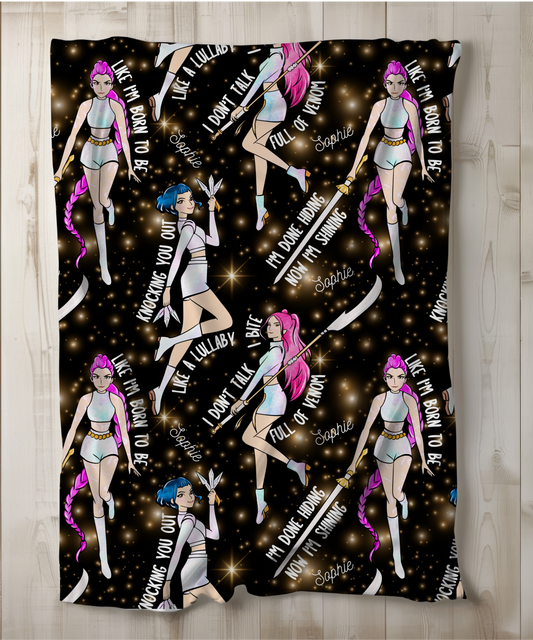 Demon hunters blanket