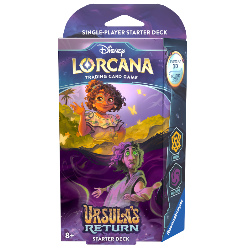 Disney Lorcana Trading Card Game Set 4 - Ursula's Return - Starter Deck