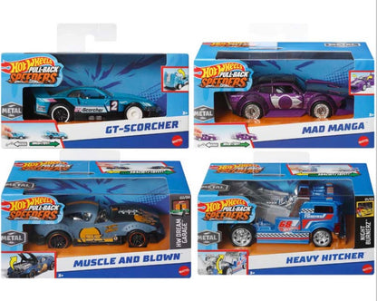 How Wheels Pull Back Speeders Assorted