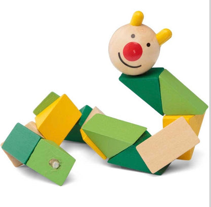 Wooden Twisty Animal Toy
