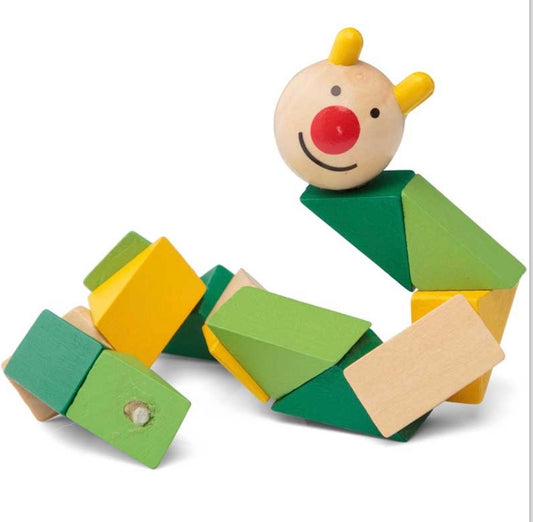 Wooden Twisty Animal Toy