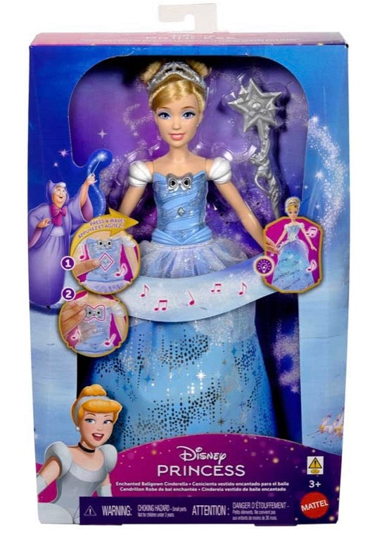 Disney Princess Enchanted Ballgown Cinderella Doll