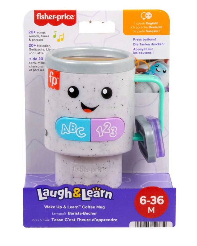 Fisher Price Laugh & Learn Wake up & Learn Coffee Mug
