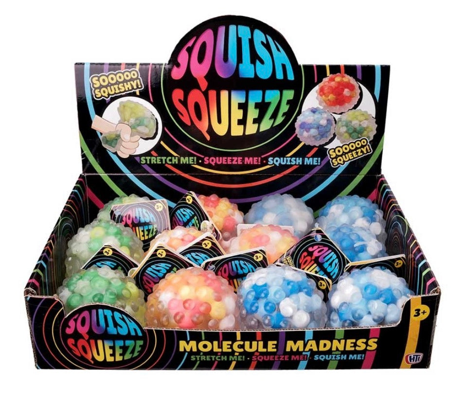 Squish Squeeze Molecule Madness assorted