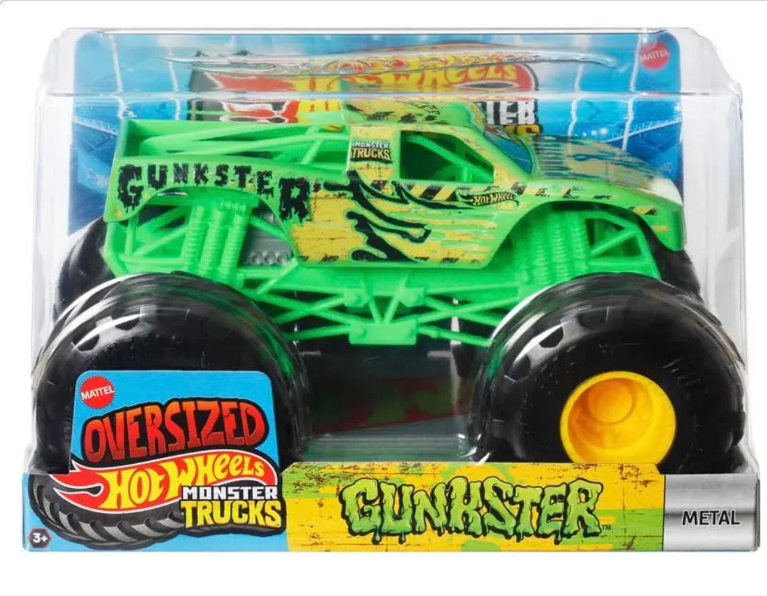 Hot Wheels Monster Trucks Oversized Gunkster