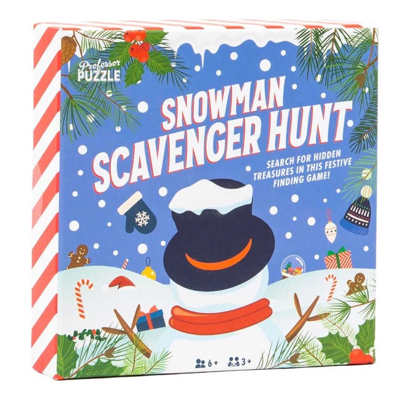 Snowman Scavenger Hunt Game