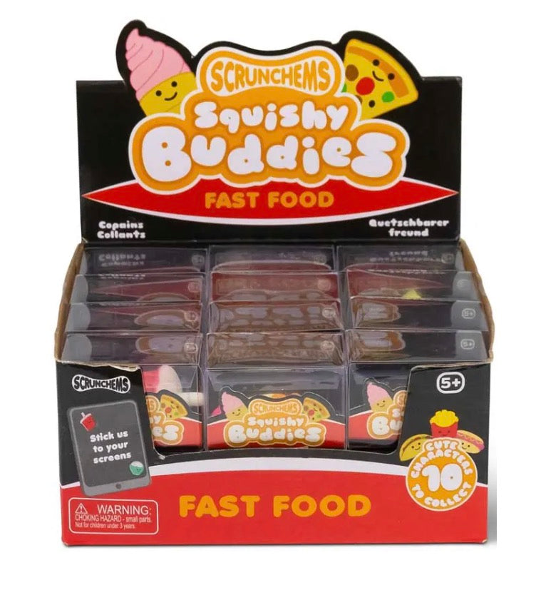 Scrunchems Squishy Buddies Fast Food