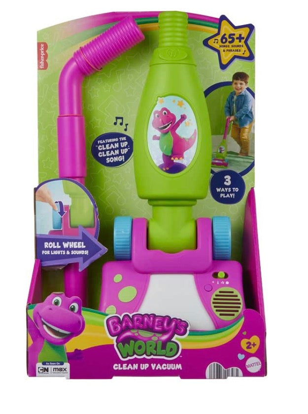 Fisher Price Barneys World Clean Up Vacuum