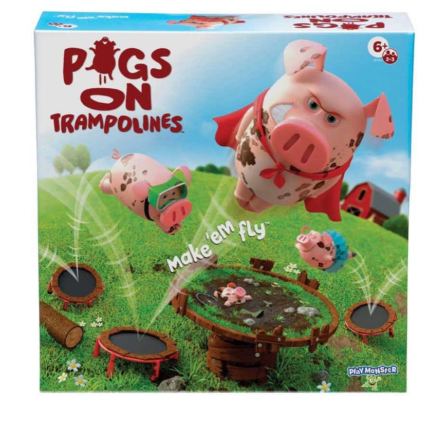 Pigs on Trampolines