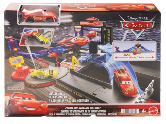 Disney Cars Piston Cup Stunting Speedway Playset