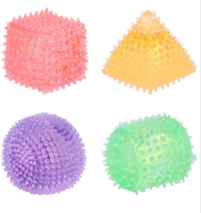 Squeeze Bobbly Shapes Assorted