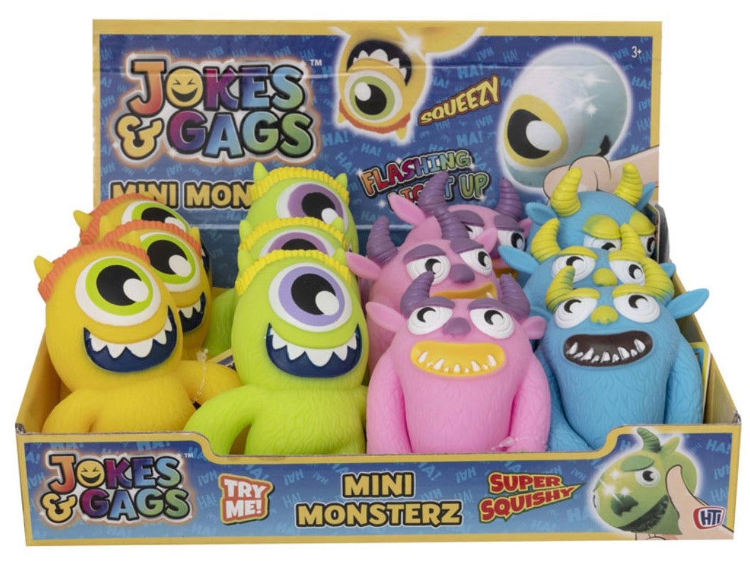 Mini Monsterz Squishy Light up assorted