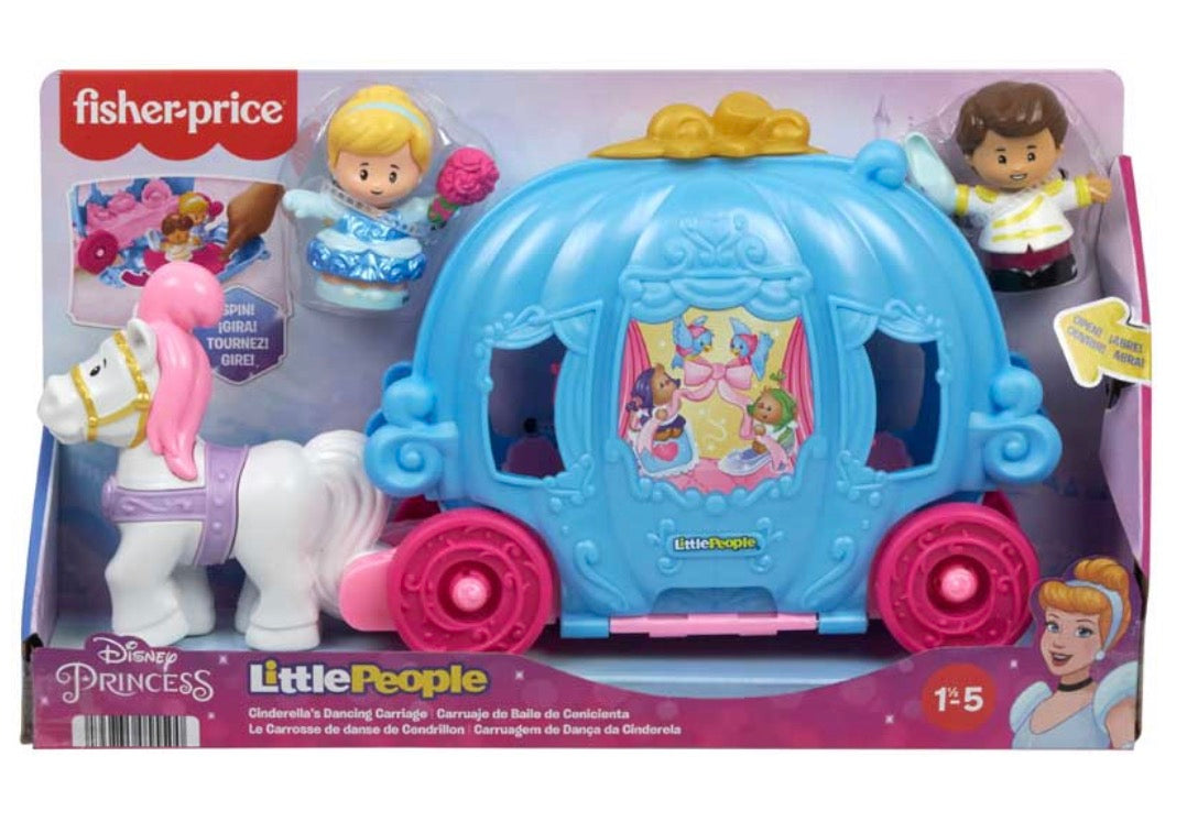 Little People Disney Princess Cinderella Dancing Carriage