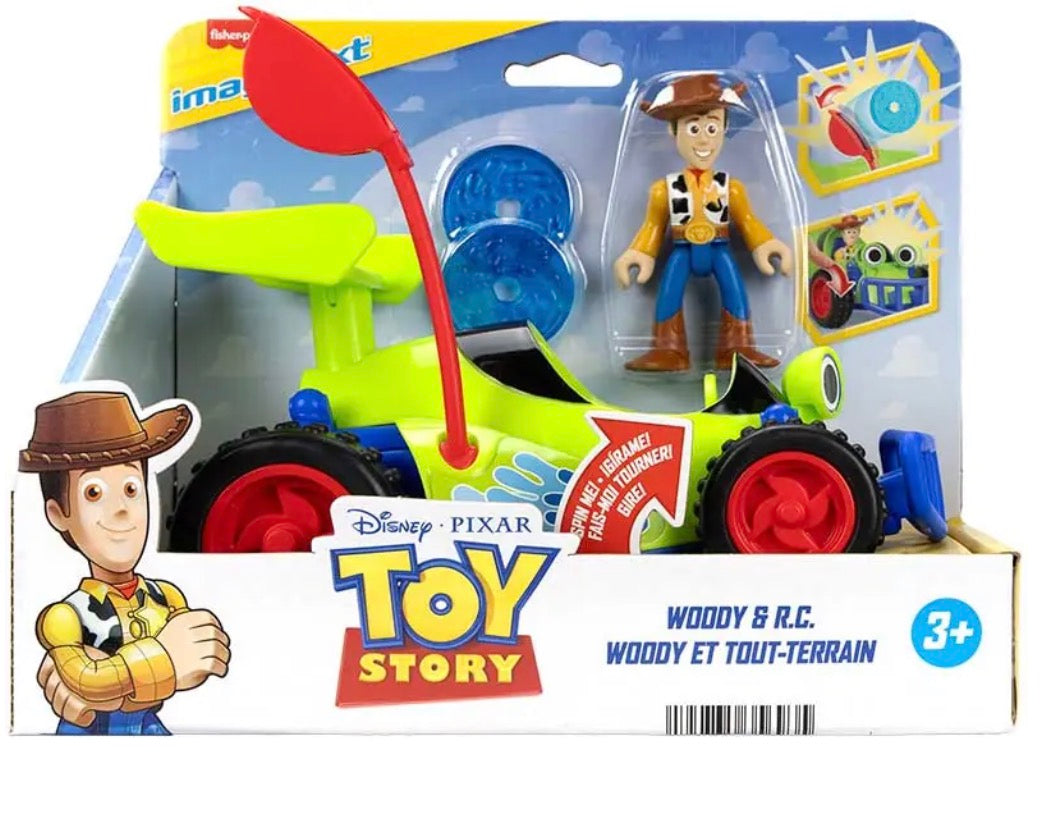 Imaginext Toy Story Woody & RC car